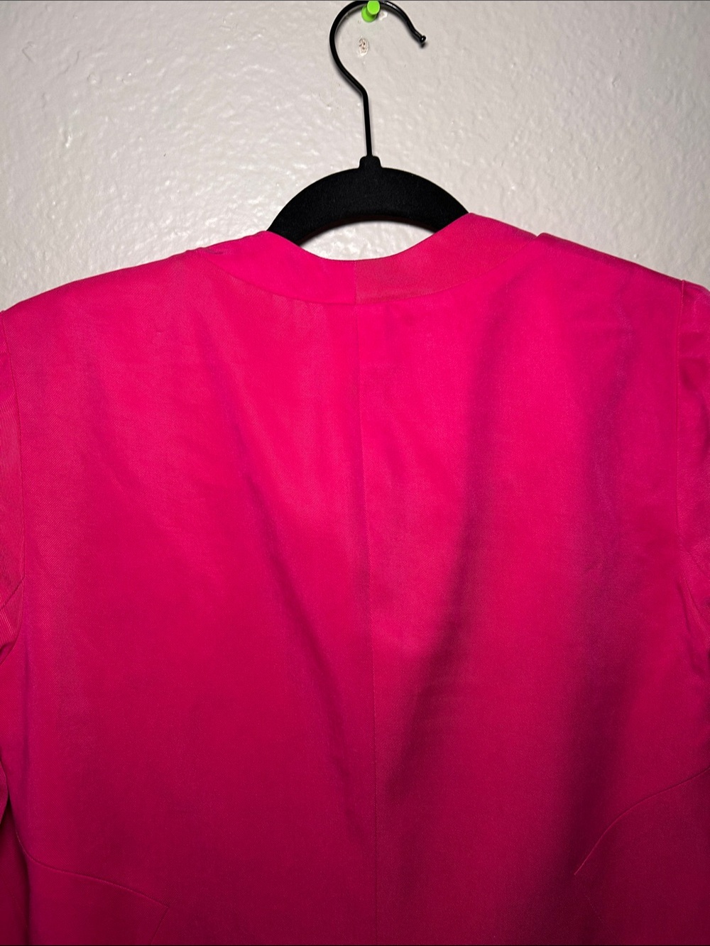 Cartonnier Hot Pink Open-Front Blazer with Ruched Sleeves - Picture 8 of 8